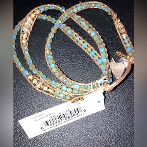 Lonna and Lilly Blue and Green Bejeweled Bracelet 💙💚